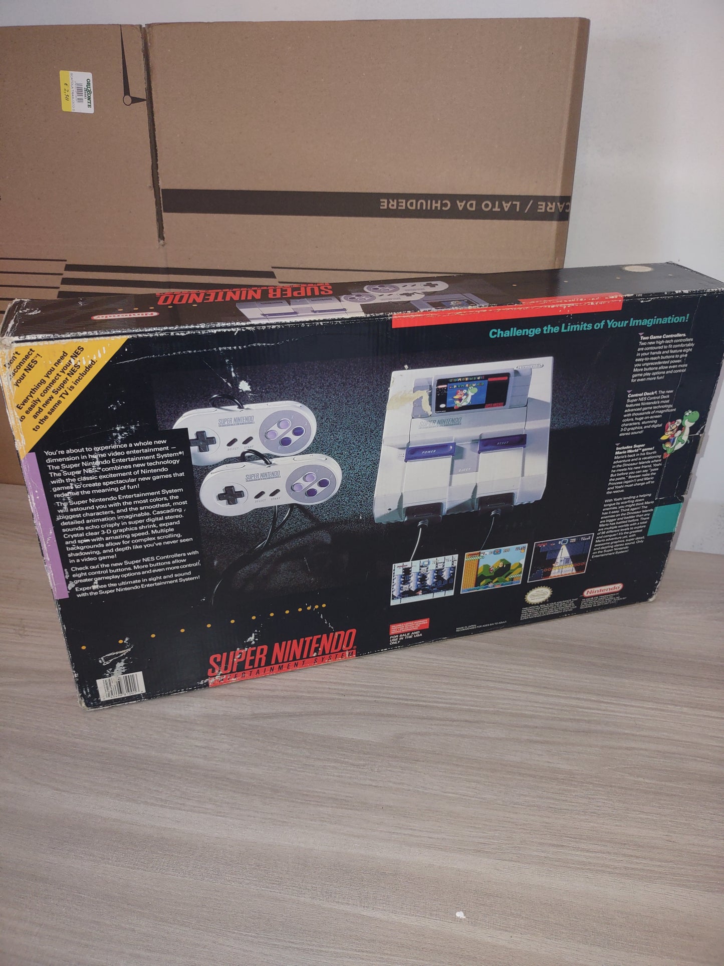 Console Nintendo snes super Nintendo usa americano Super Mario world