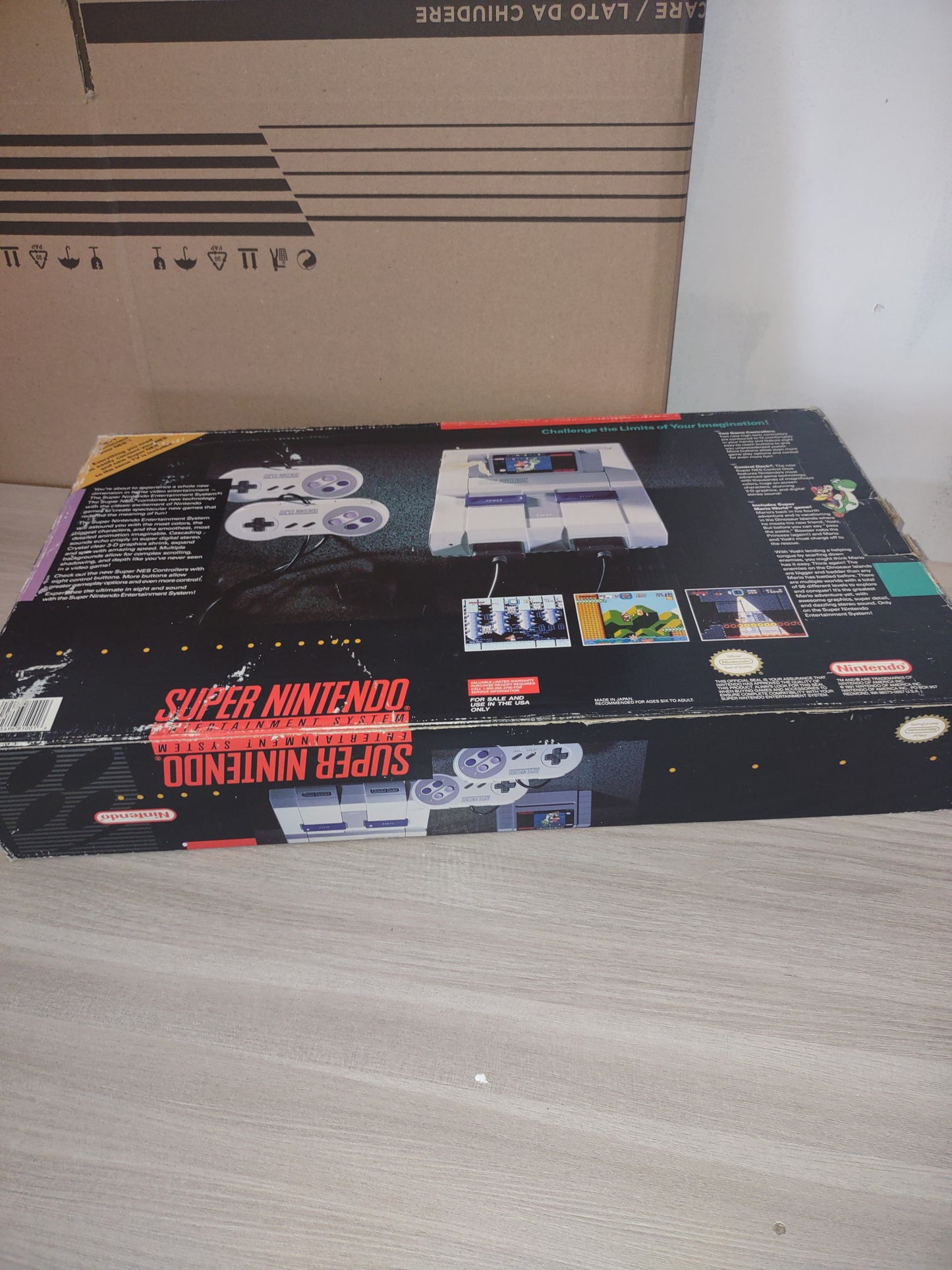 Console Nintendo snes super Nintendo usa americano Super Mario world
