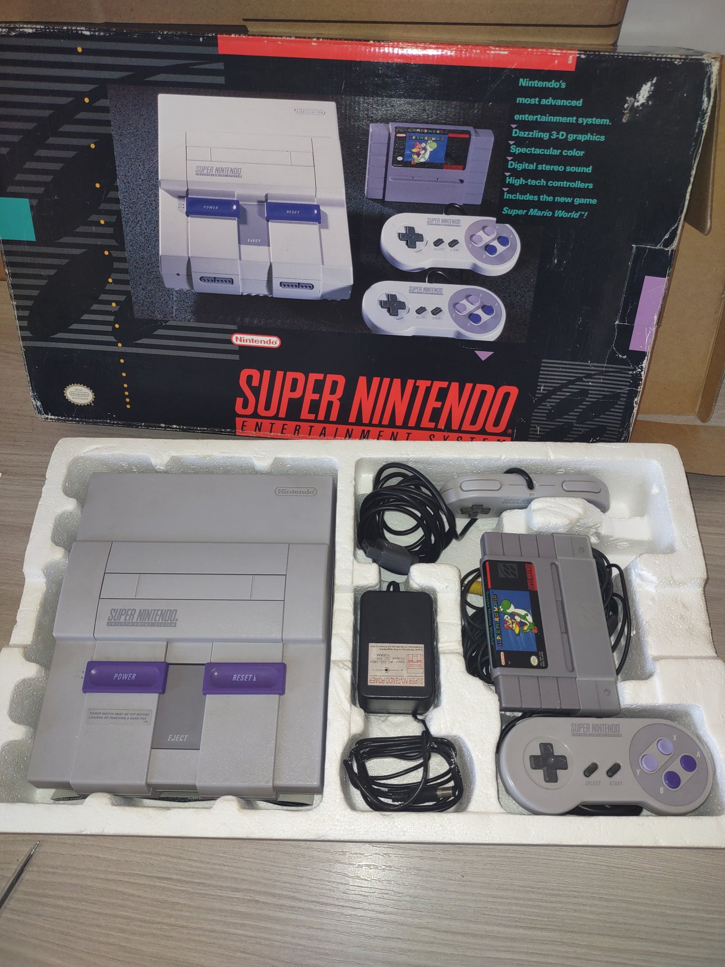 Console Nintendo snes super Nintendo usa americano Super Mario world