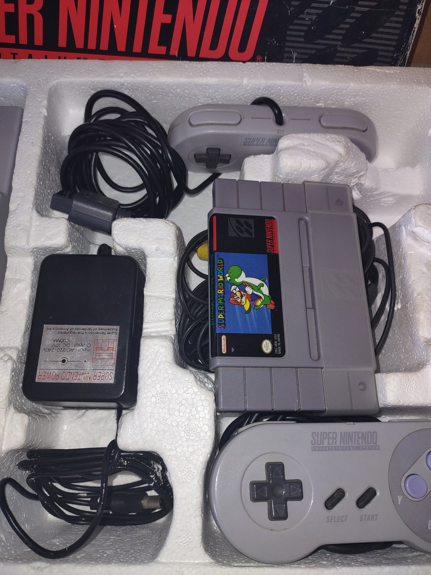 Console Nintendo snes super Nintendo usa americano Super Mario world