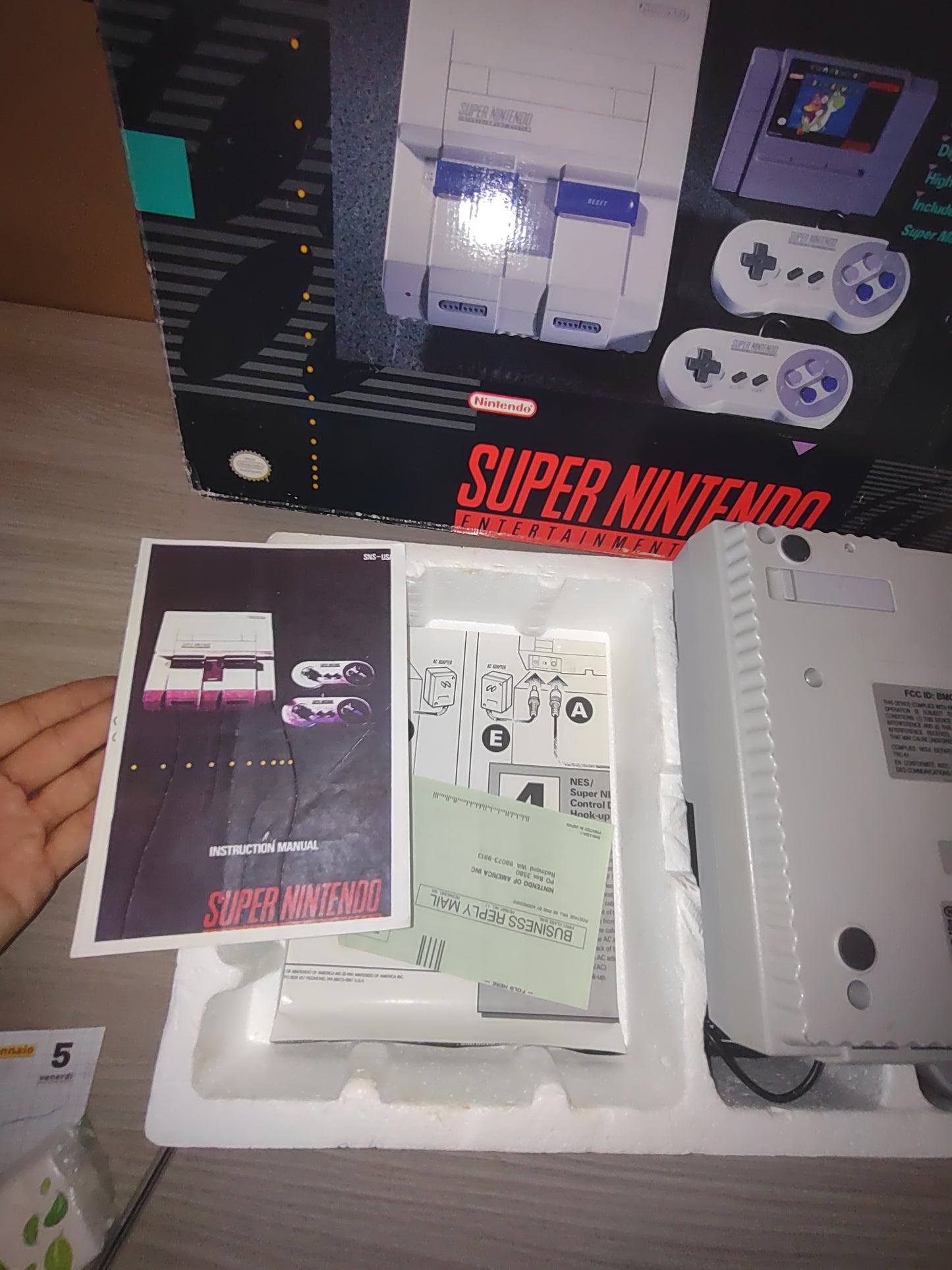 Console Nintendo snes super Nintendo usa americano Super Mario world