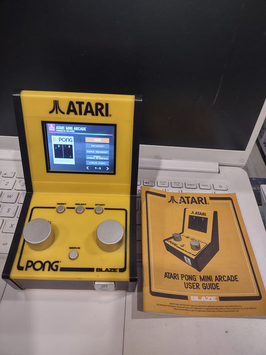 Gioco elettronico portatile blaze Atari pong multigiochi cabinato
