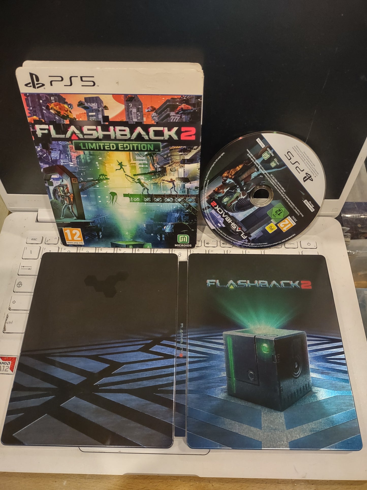 Gioco PlayStation ps5 flashback 2 limited edition steelbook