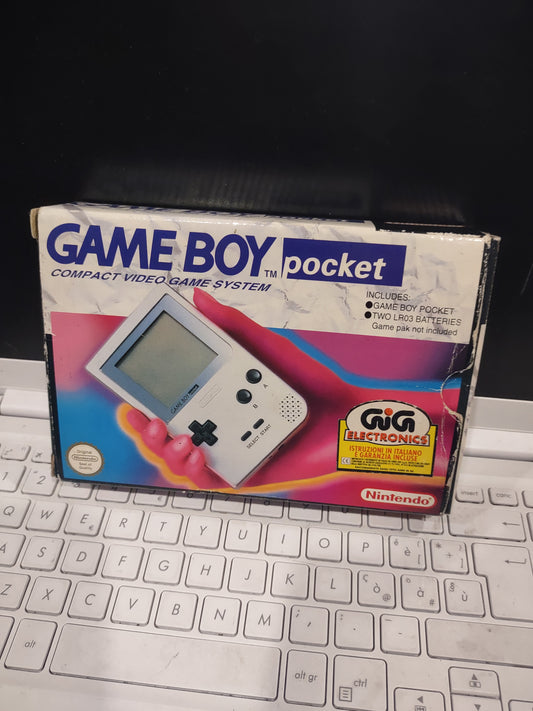 Console Nintendo Game boy Pocket silver
