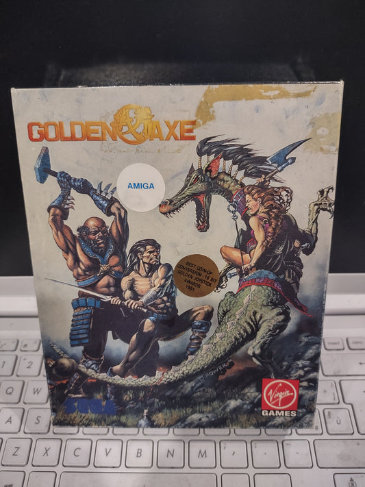 Gioco Amiga commodore floppy disk Golden axe