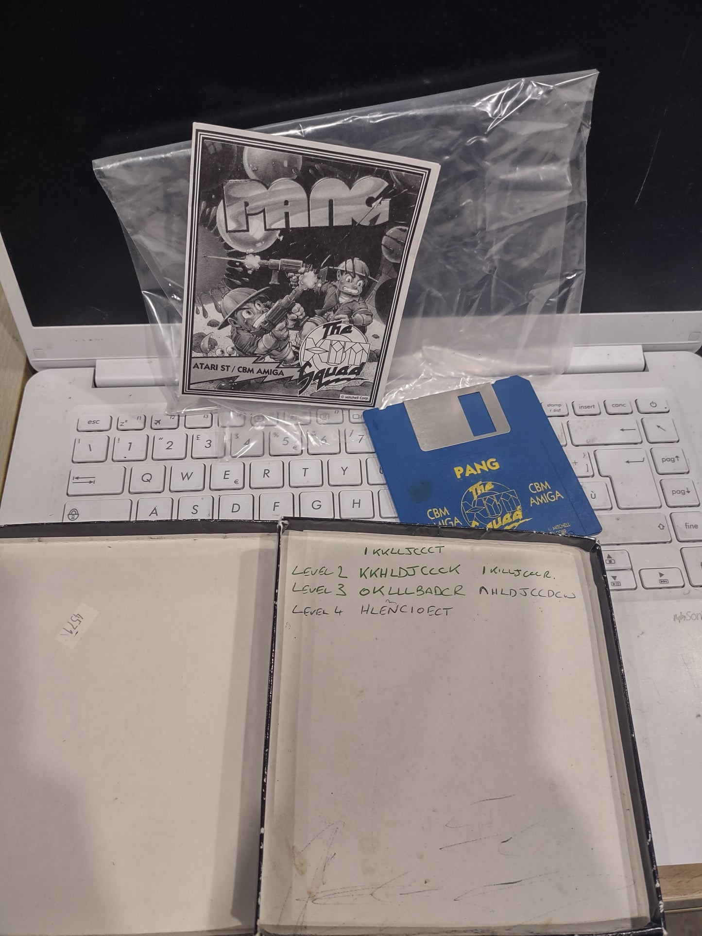 Gioco Amiga commodore pang CBM Atari st