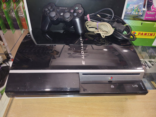 Console PlayStation 3 PS3 Sony black fat 40gb