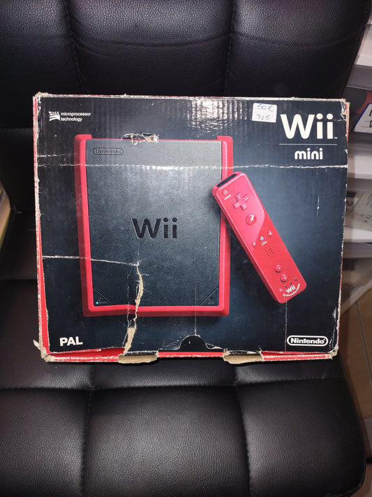 Console Nintendo Wii Mini Red rossa PAL