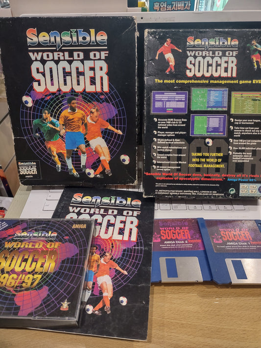 Gioco commodore Amiga sensible world of soccer