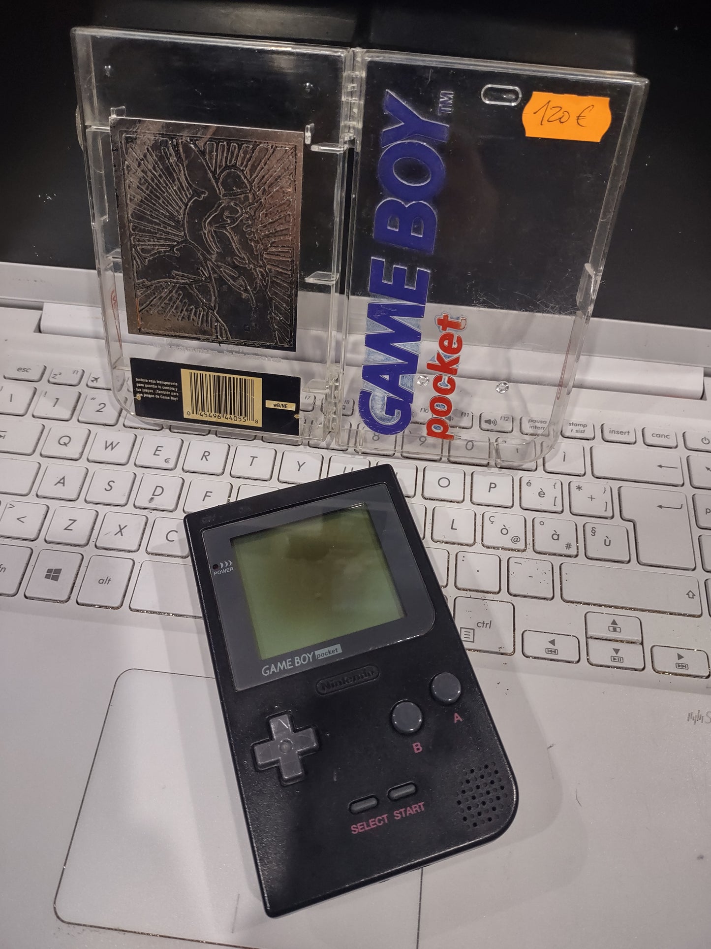 Console Gameboy pocket nero Black + case