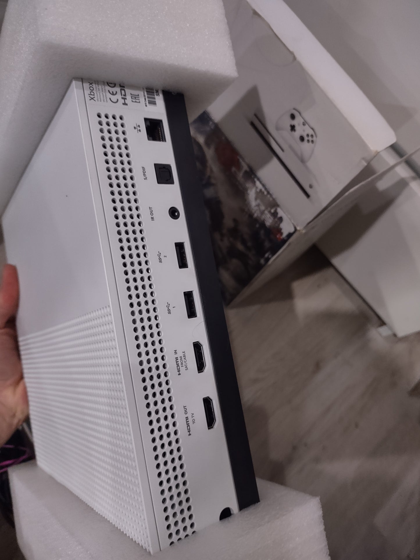 Console Xbox One s White 1 TB con scatola