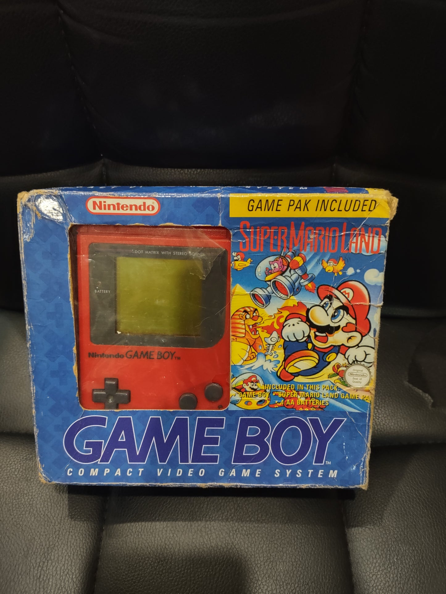 Console Nintendo Game boy Red rosso bundle game pack Super Mario Land