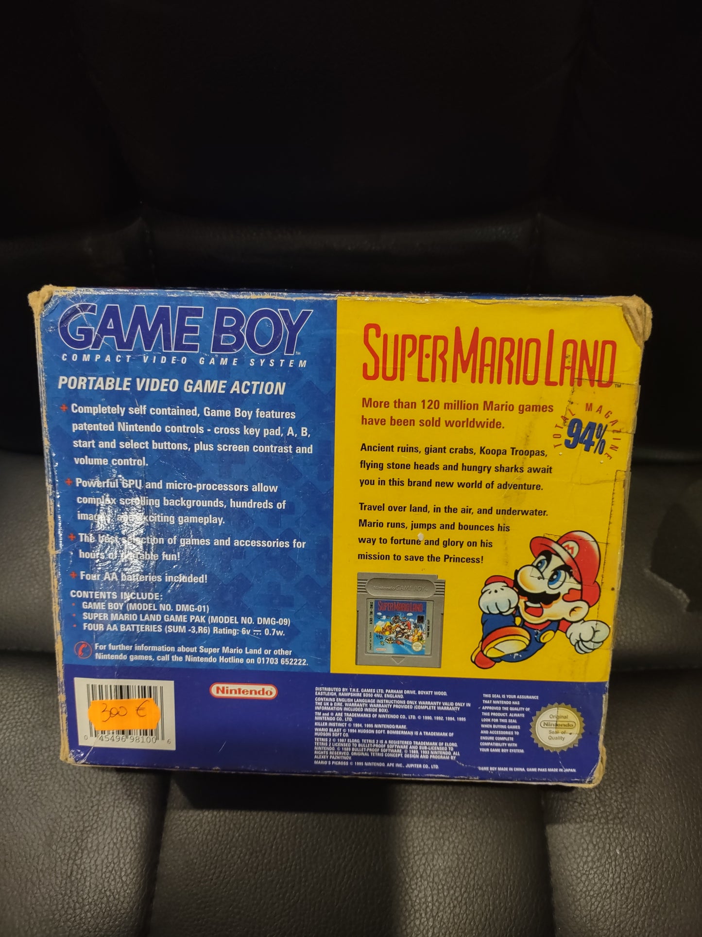 Console Nintendo Game boy Red rosso bundle game pack Super Mario Land