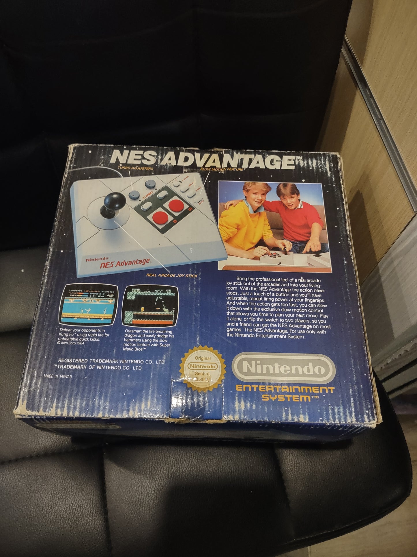 Accessorio vintage Nintendo entertainment system nes advantage arcade Stick