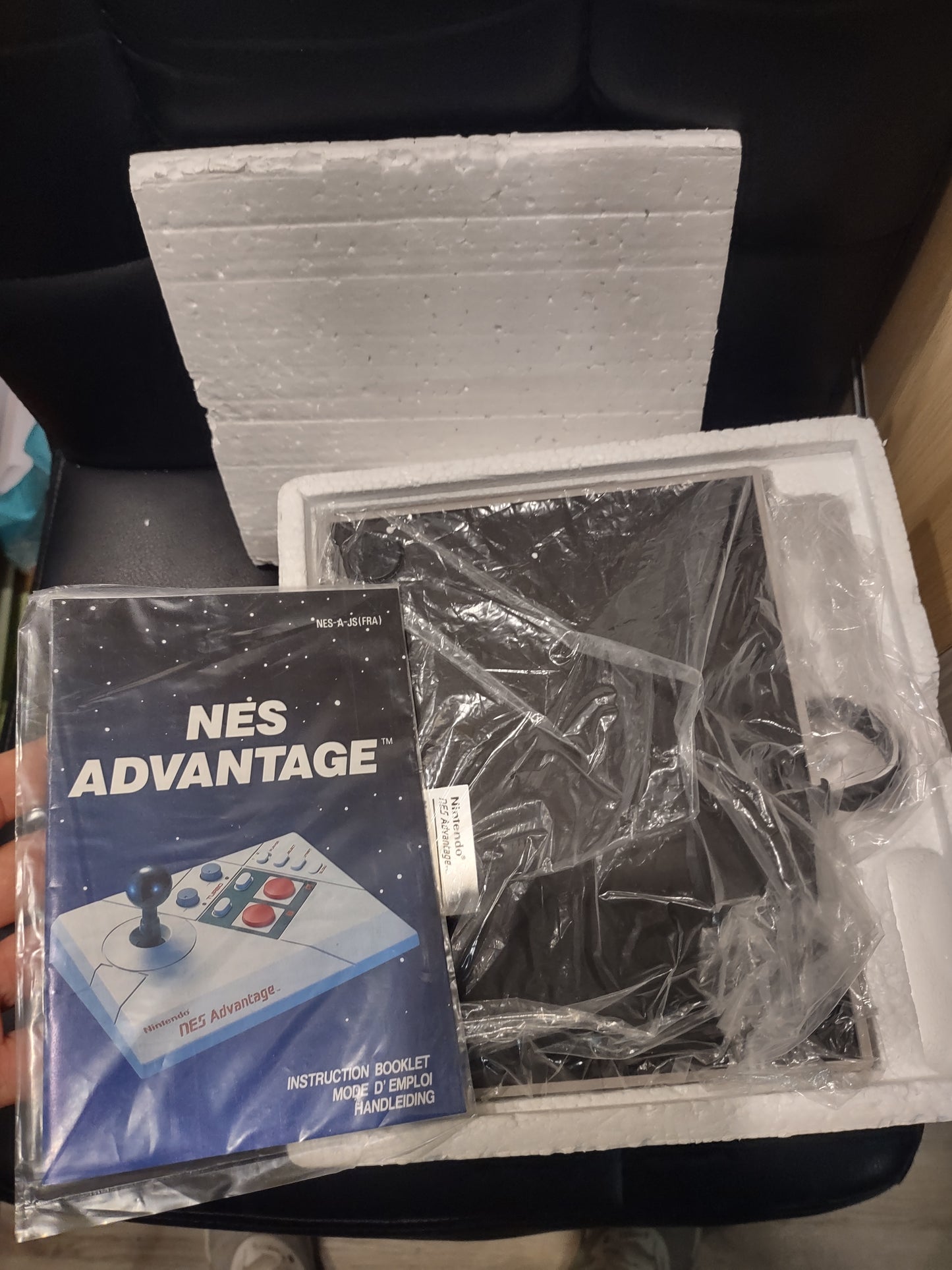 Accessorio vintage Nintendo entertainment system nes advantage arcade Stick