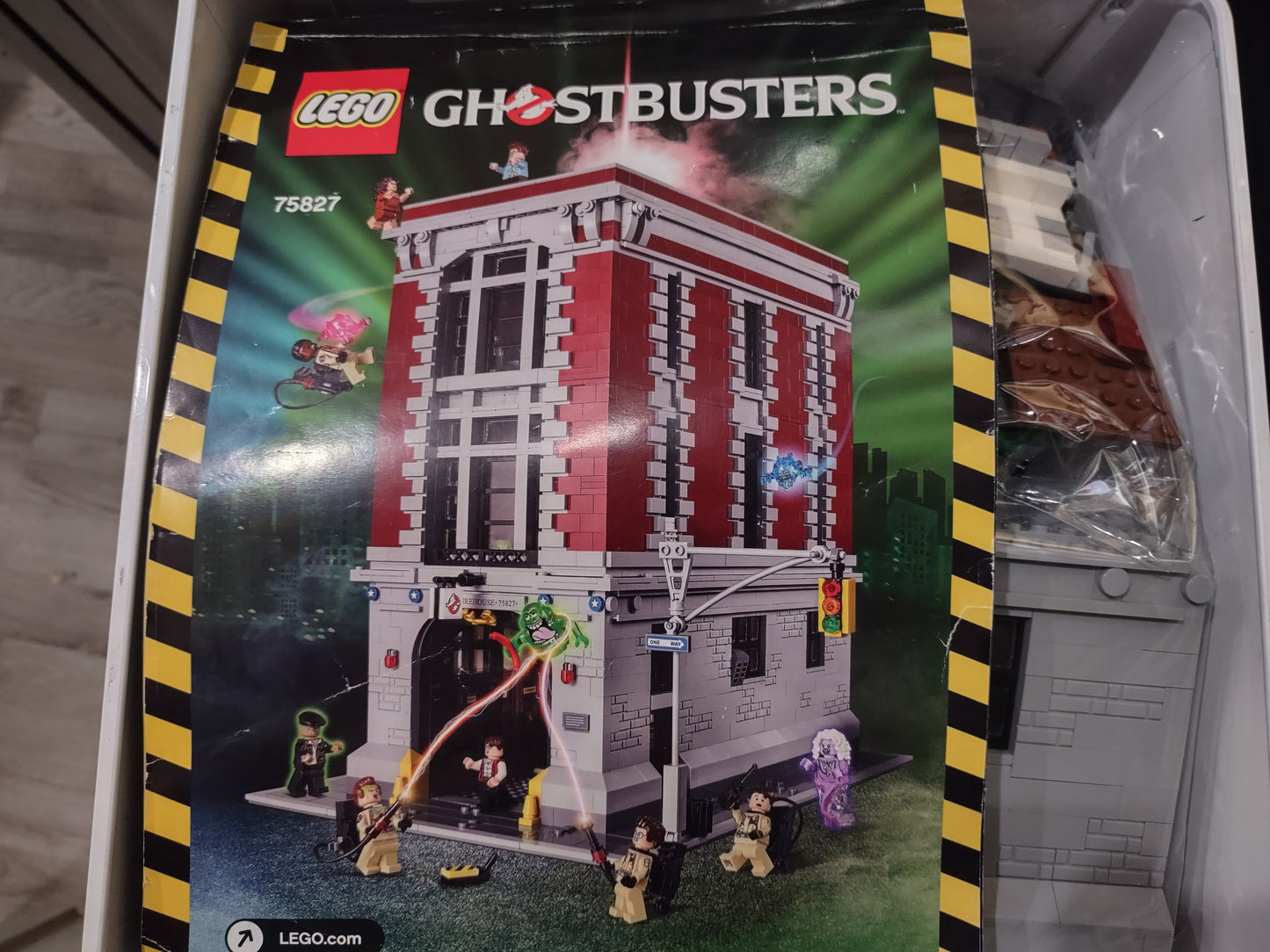 Lego ghostbusters Fire house caserma