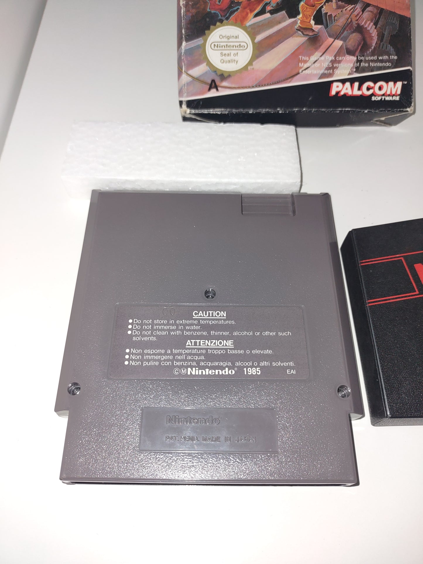 Gioco Nintendo NES palcom Castlevania 3 dracula's curse