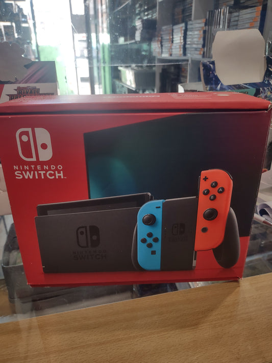Console Nintendo switch joy-con blu red 2022 con scatola e gioco fifa 23