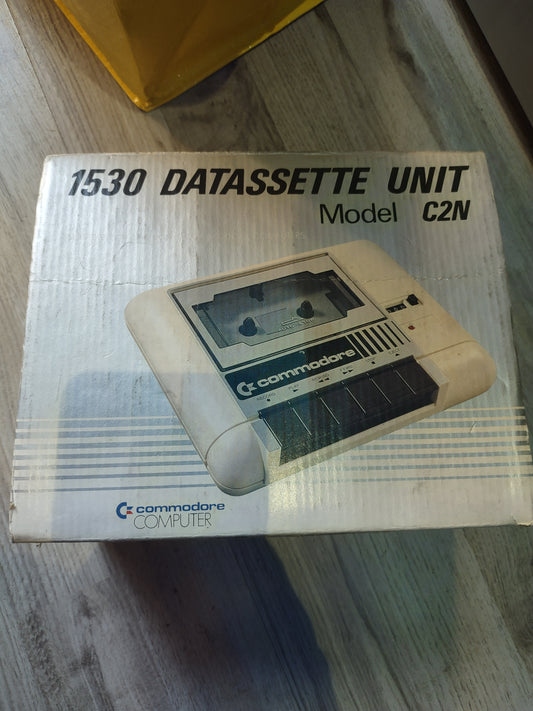 Datasette unità commodore 64 128 con scatola istruzioni