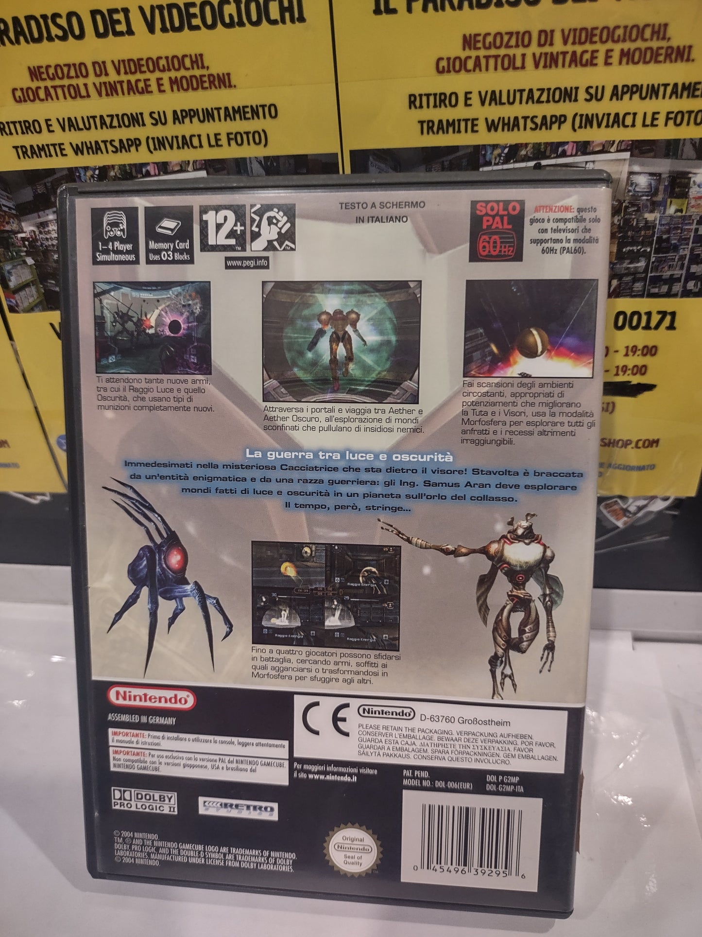 Gioco Nintendo GameCube Metroid prime 2 echoes