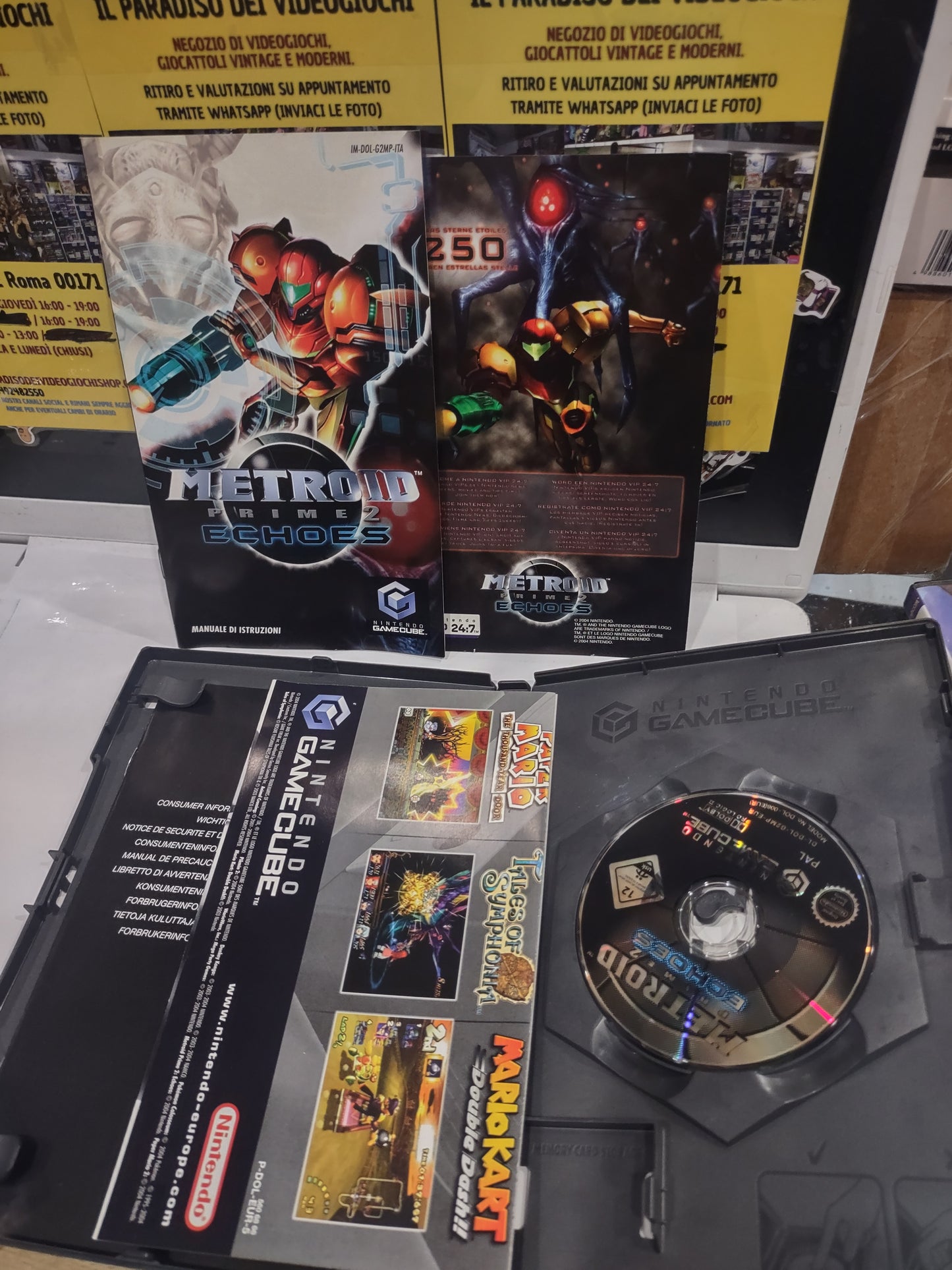 Gioco Nintendo GameCube Metroid prime 2 echoes