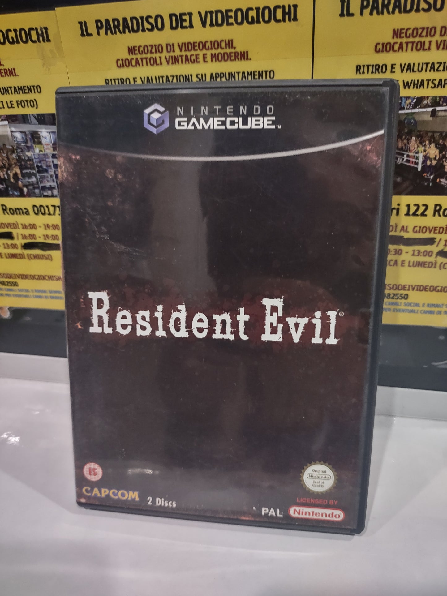 Gioco Nintendo GameCube Resident evil ita