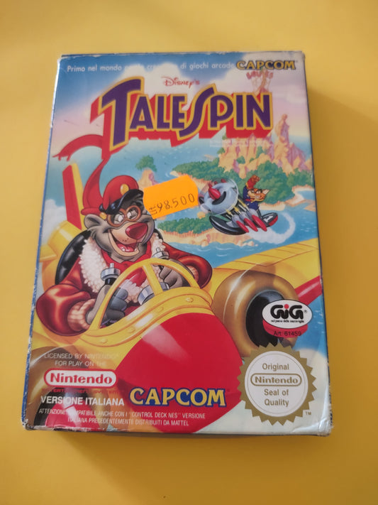 Gioco Nintendo NES Disney talespin capcom giga