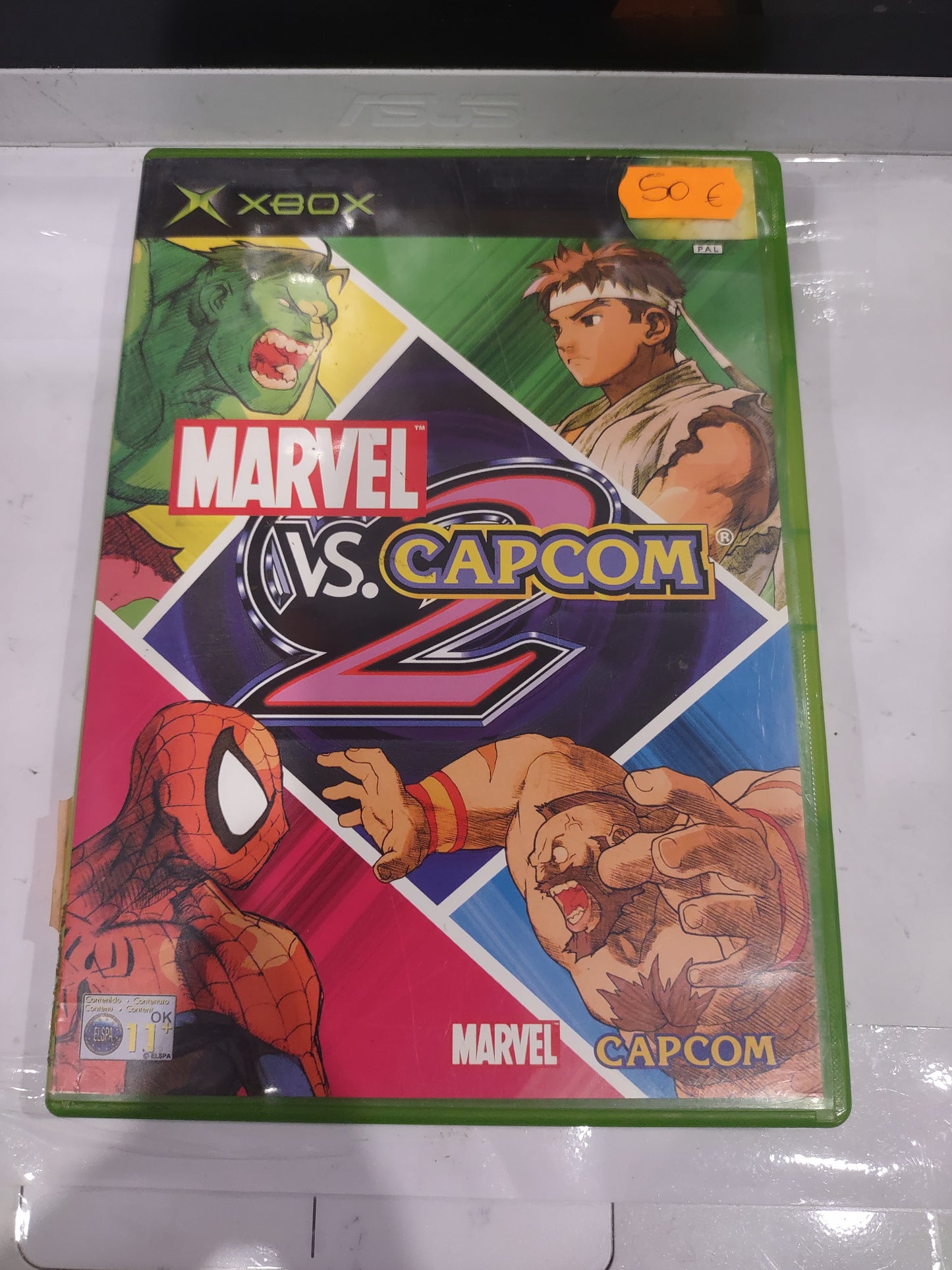 Gioco Xbox Marvel vs capcom 2 PAL ita