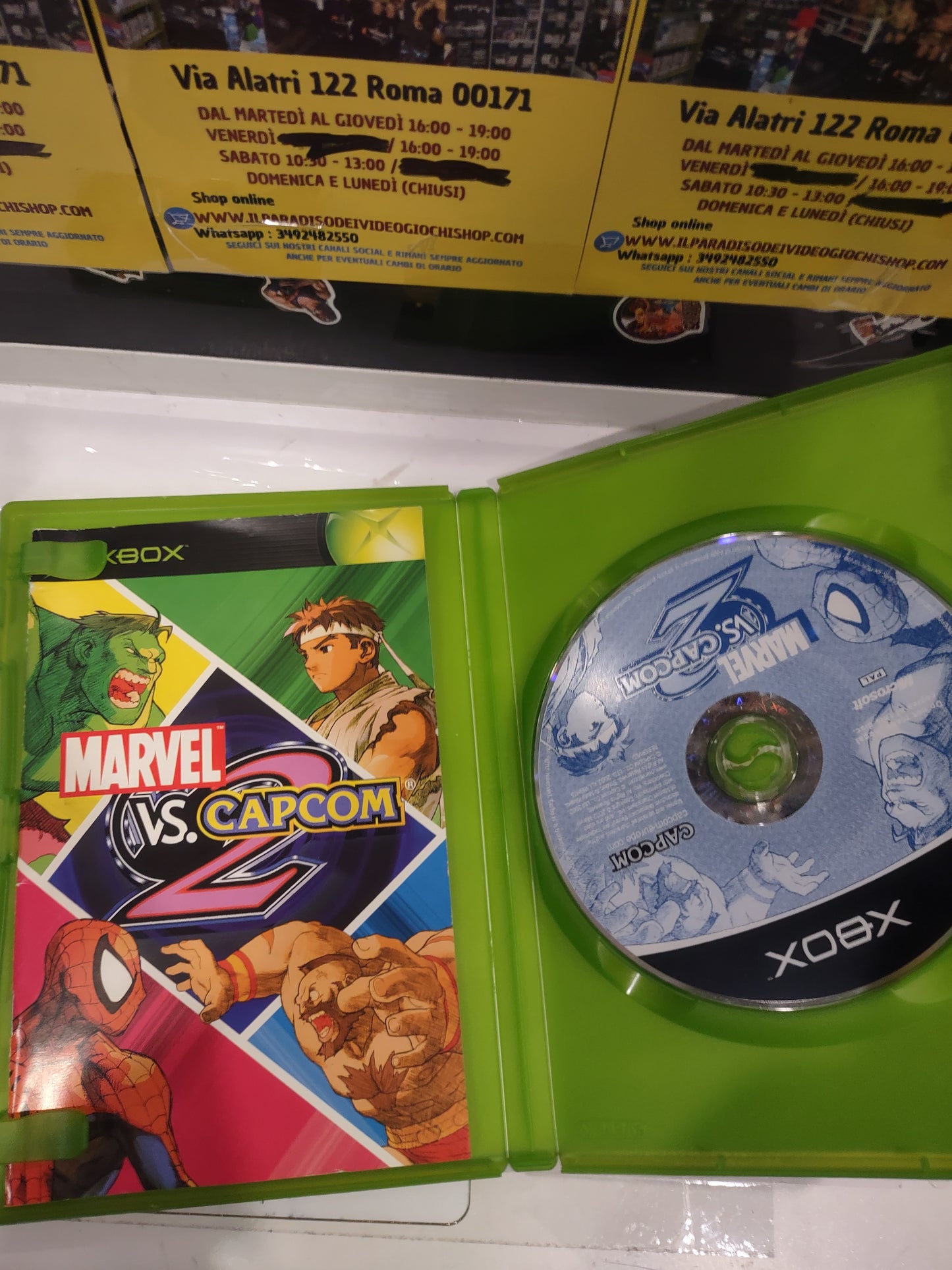 Gioco Xbox Marvel vs capcom 2 PAL ita