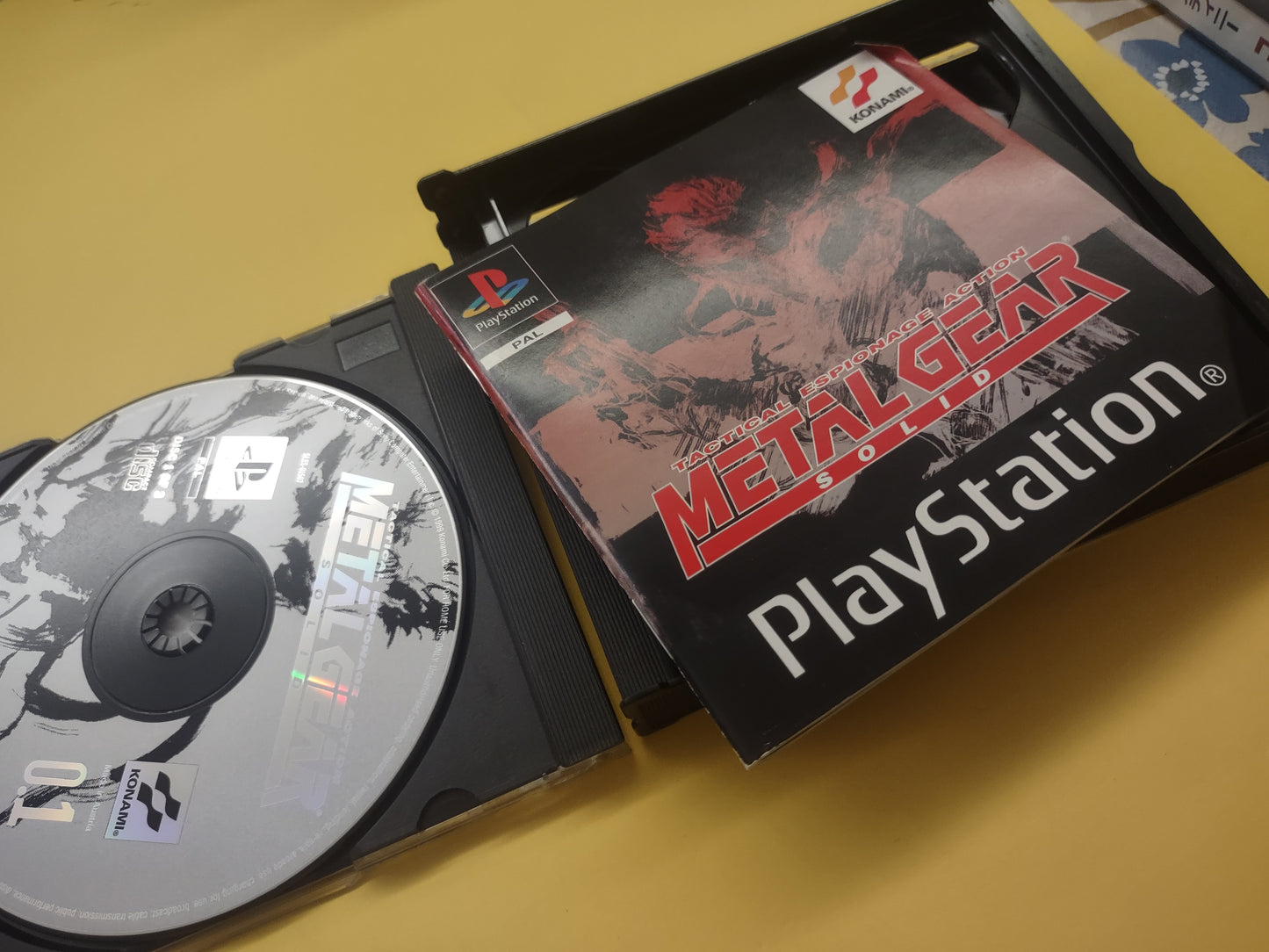 Gioco PlayStation PS1 metal Gear solid + special mission