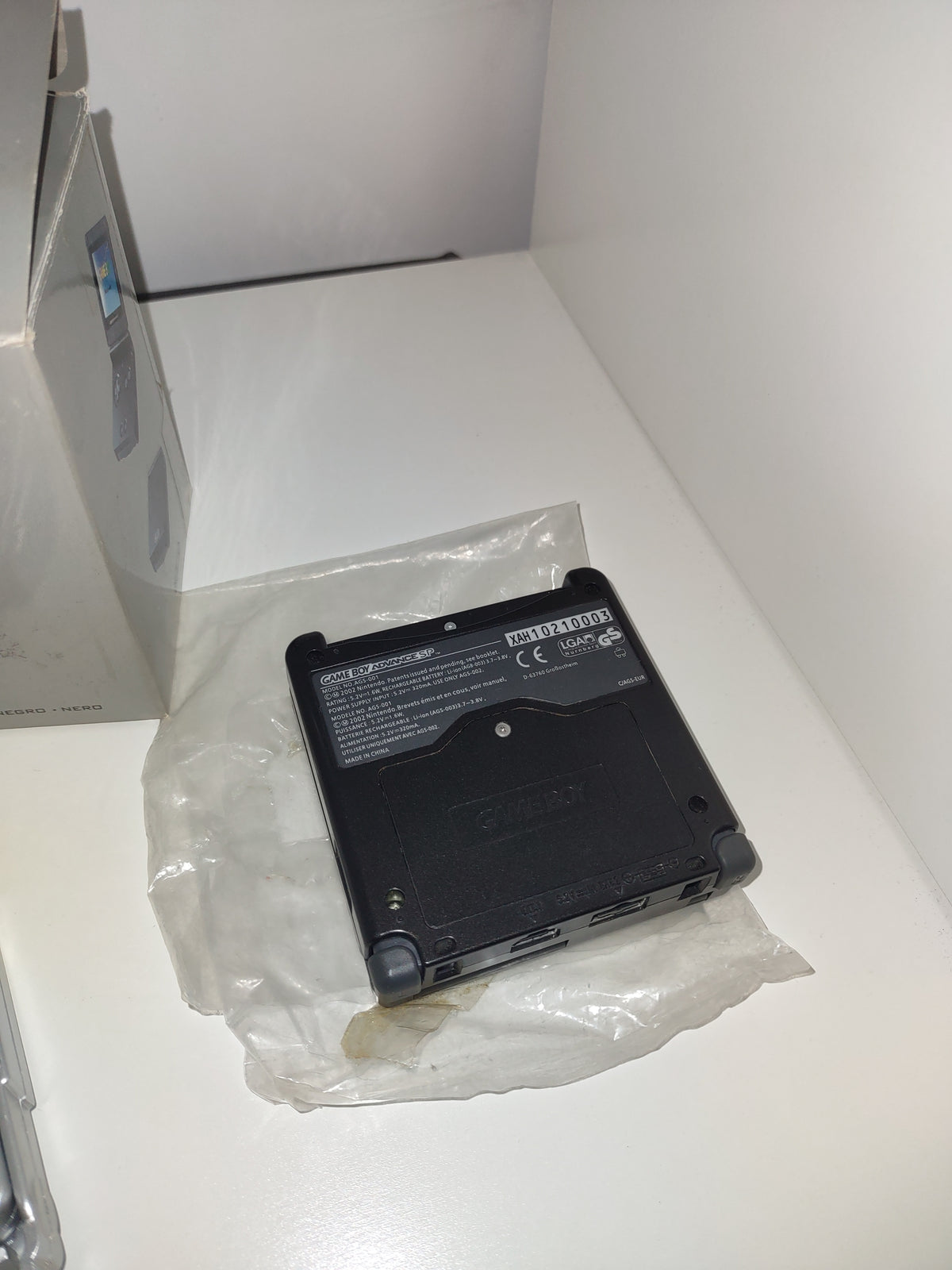 Console Gameboy Advance GBA black