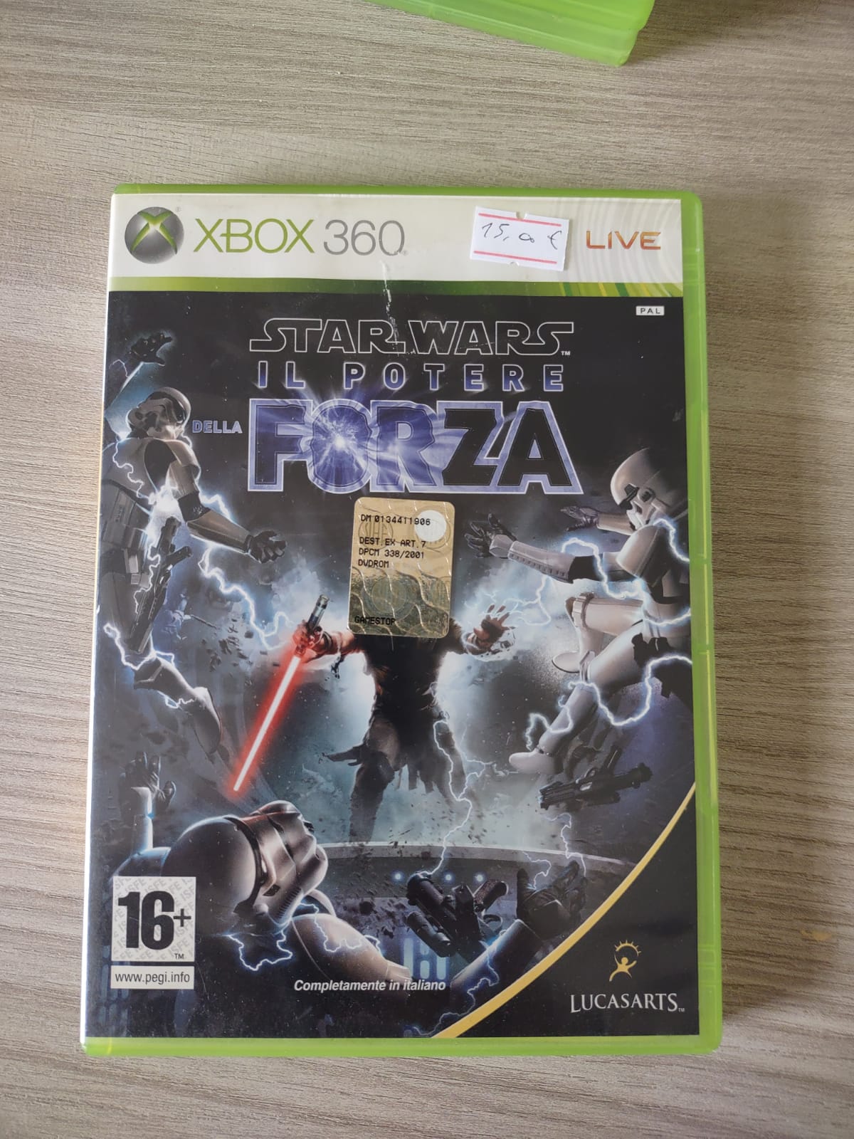 Gioco Xbox 369 star wars il potere della forza