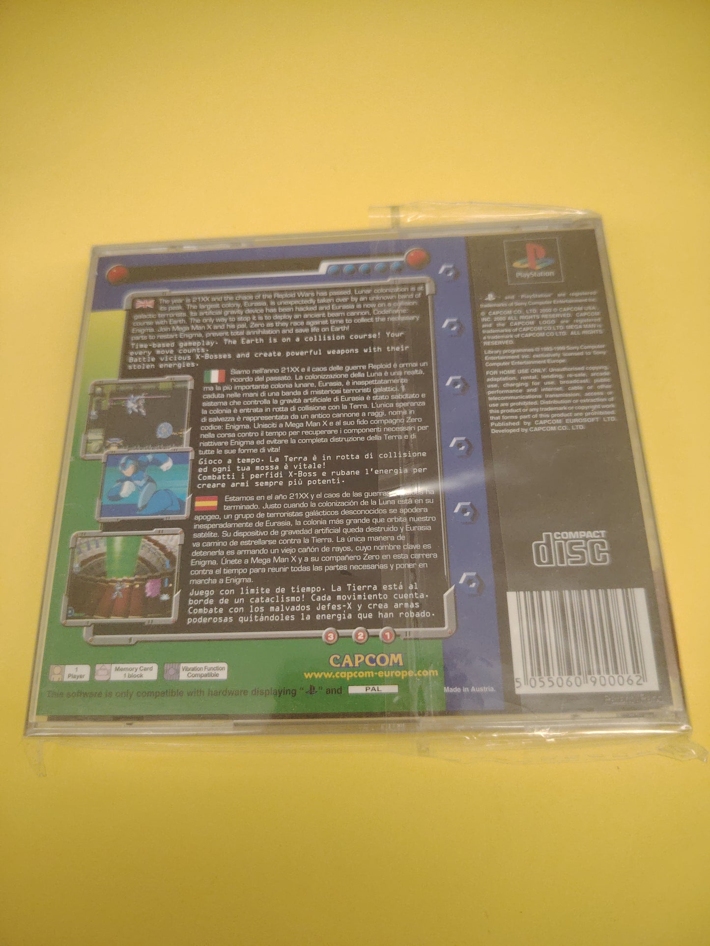 Gioco PlayStation 1 Megaman X5