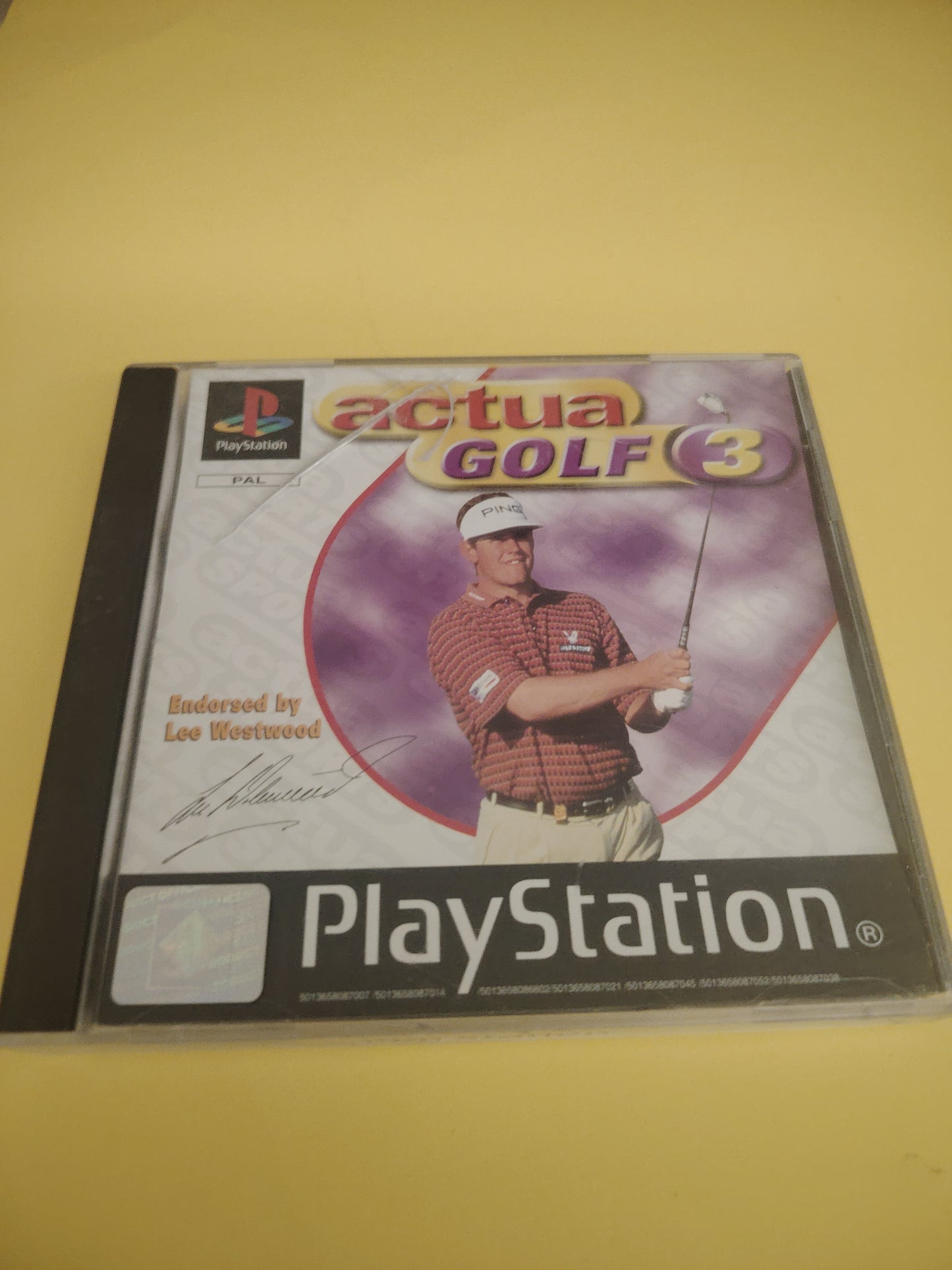 Gioco PlayStation 1 PS1 actua  Golf 3