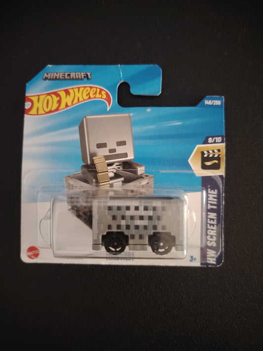 HotWheels Minecraft minecart