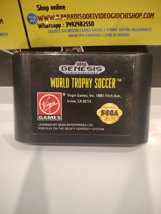 Gioco sega genesis world trophy soccer
