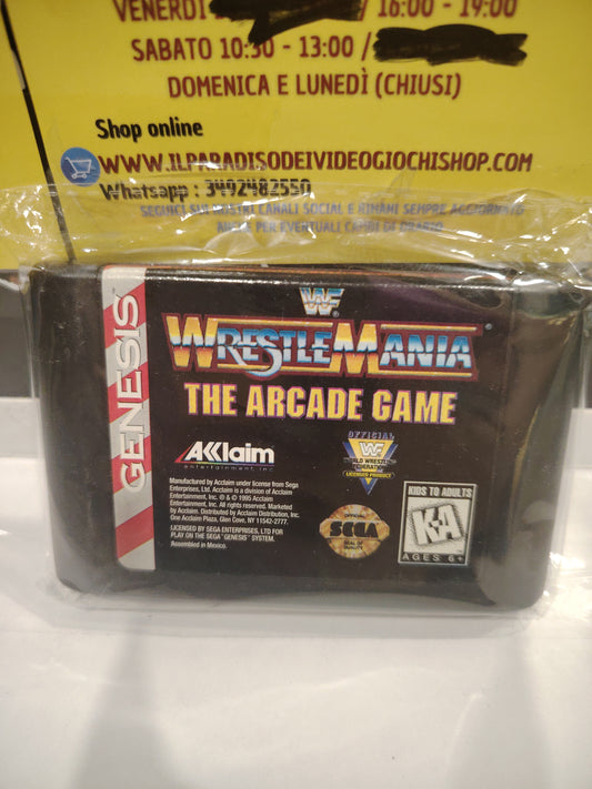 Gioco sega genesis wrestlemania the arcade game
