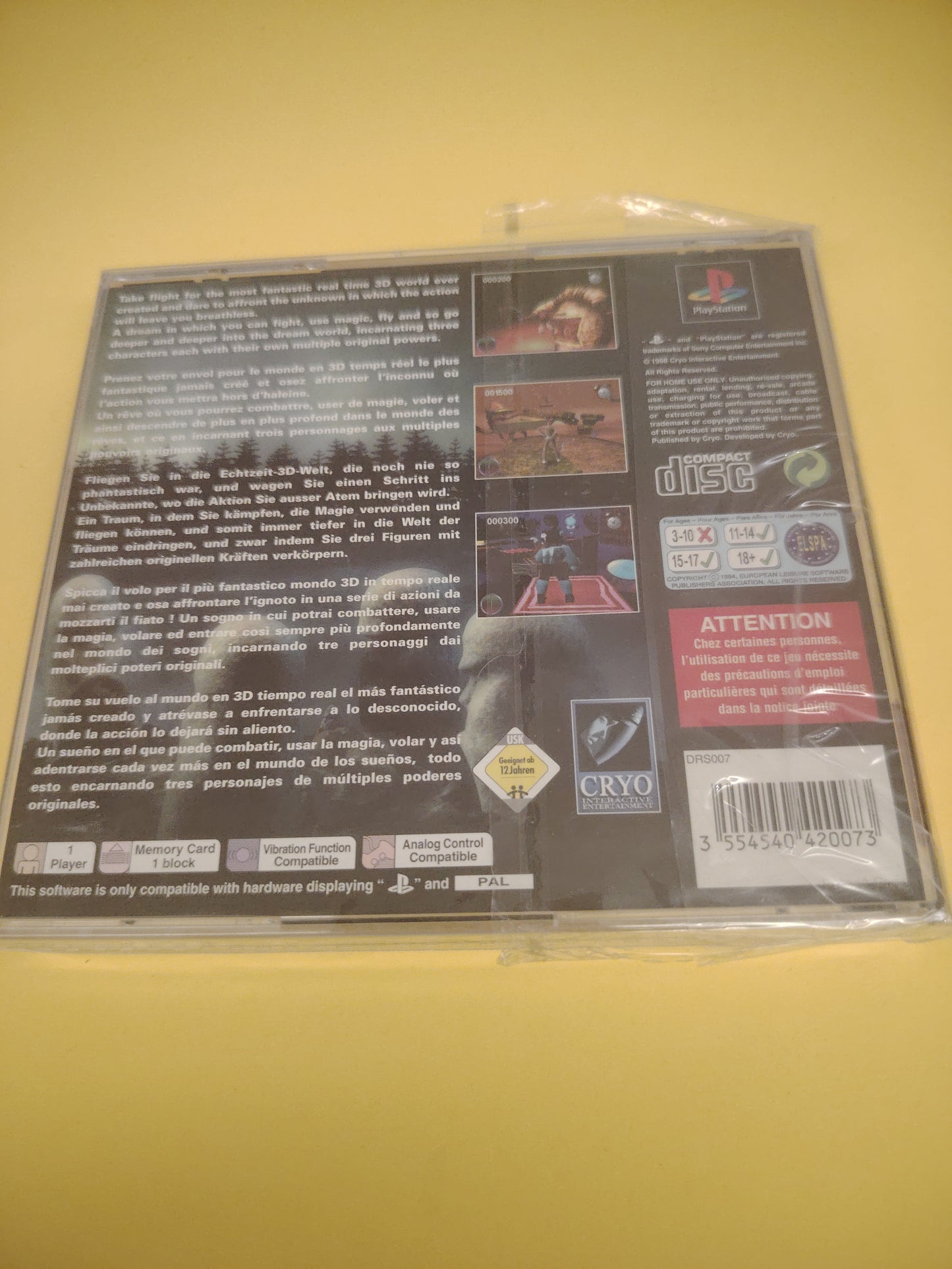 Gioco PlayStation 1 Dreams