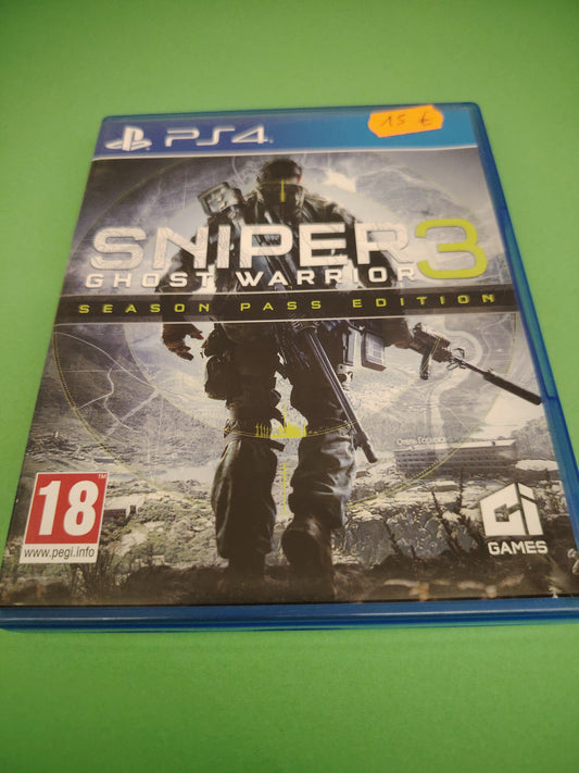 Gioco playStation 4 ps4 sniper 3 ghost warrior season pass edition