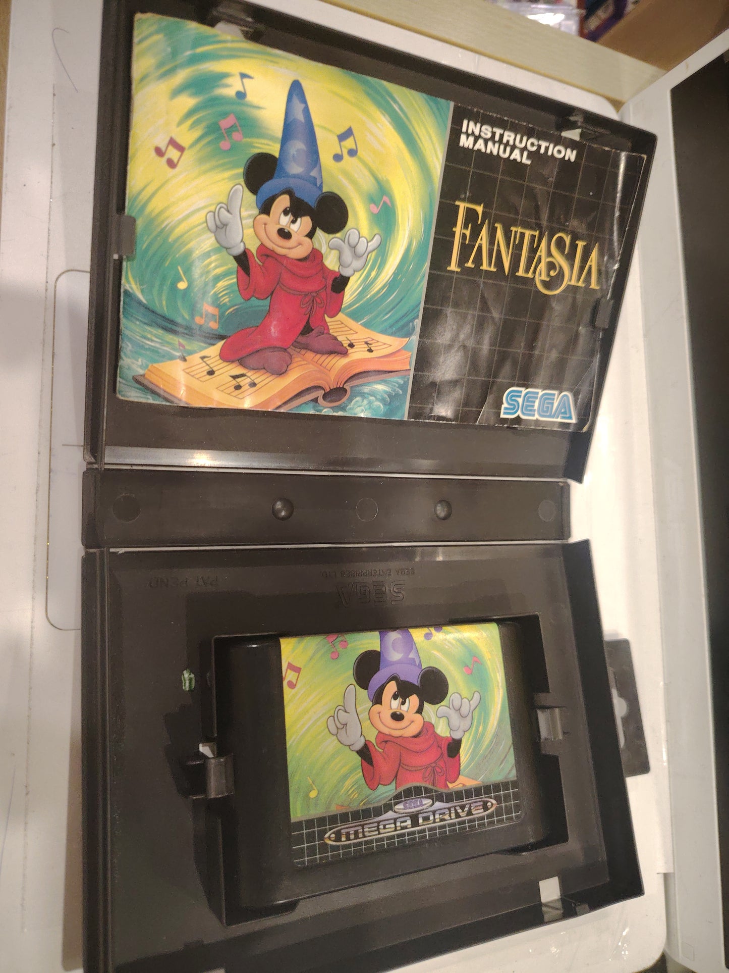 Gioco sega mega drive fantasia Disney