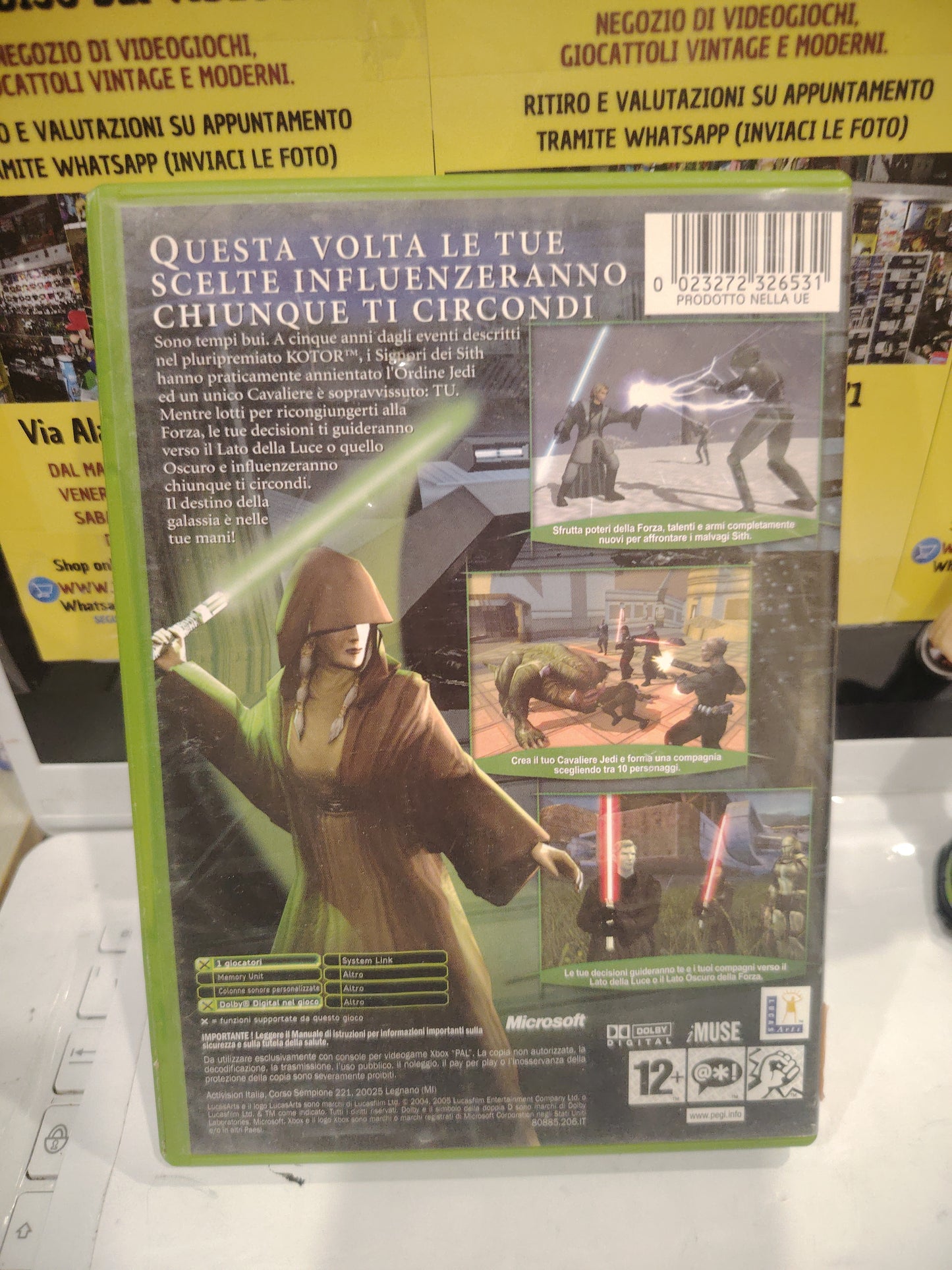 Gioco Xbox star wars knights old republic