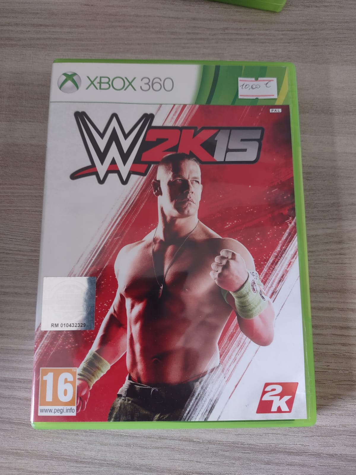 Gioco xbox 360 w2k15 wrestling