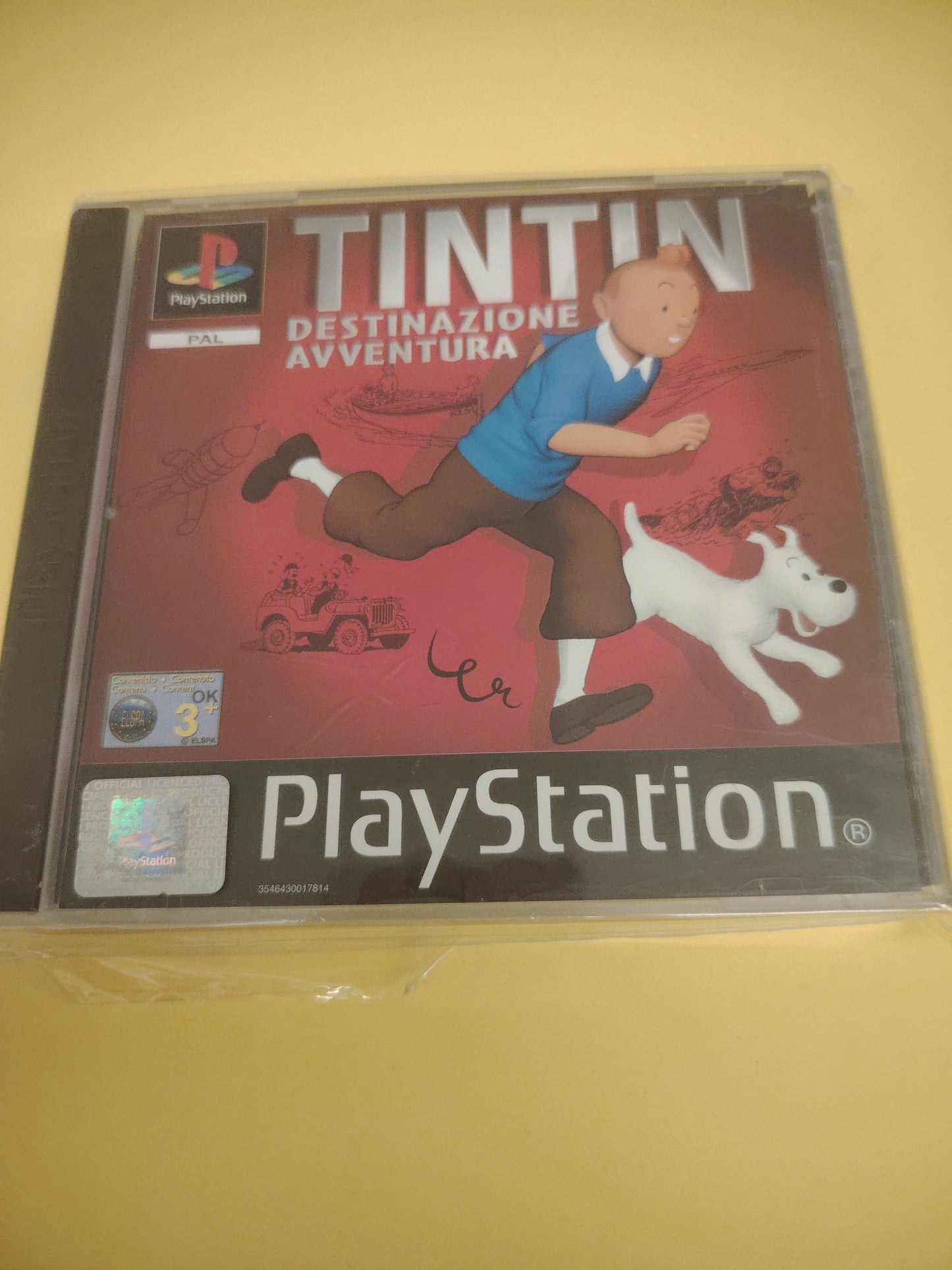 Gioco PlayStation 1 Tintin destinazione avventura