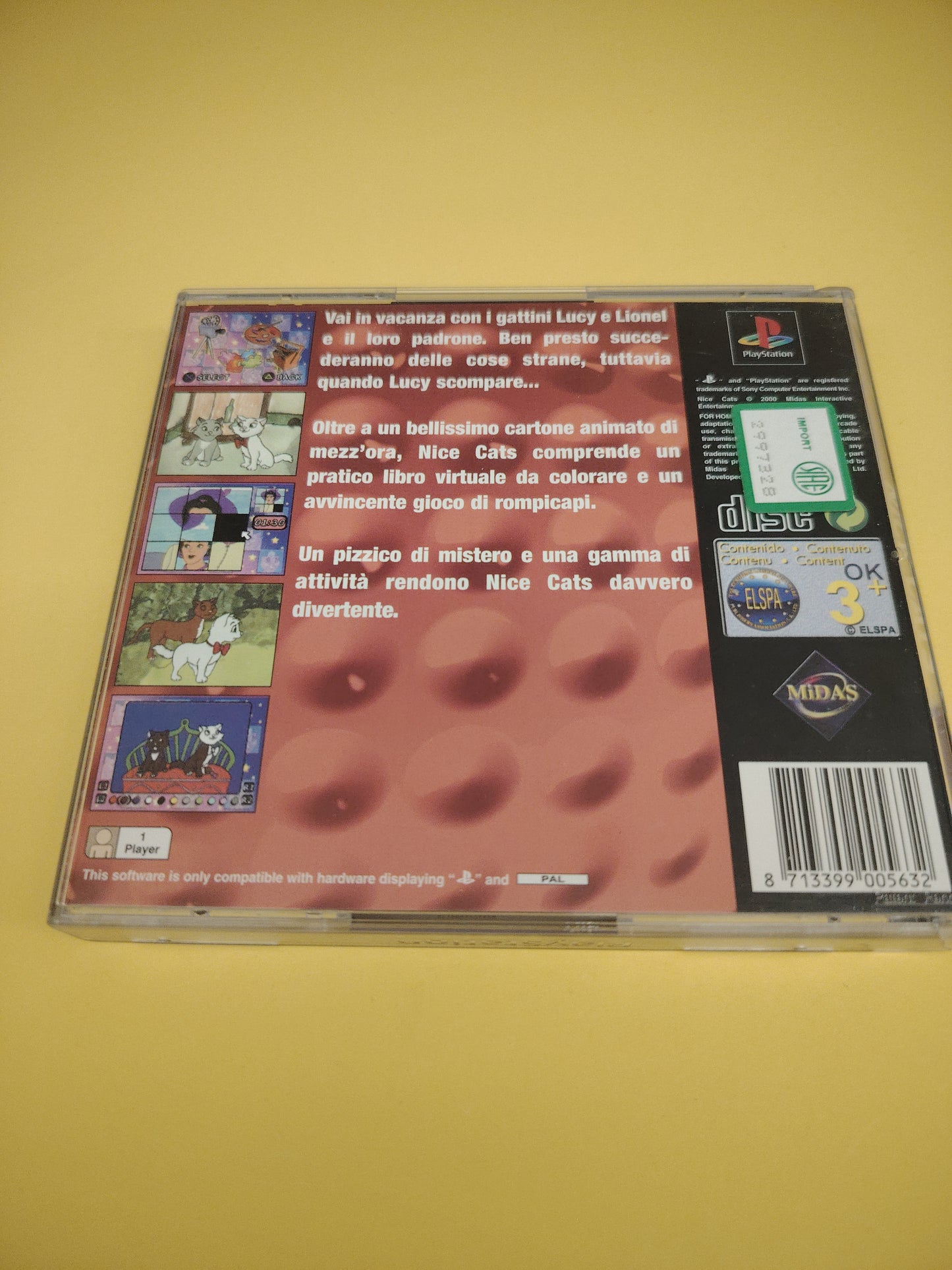 Gioco PlayStation 1 nice cats
