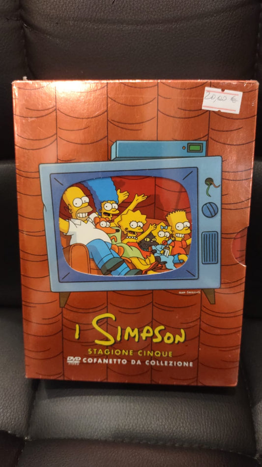 Cofanetto DVD Simpson stagione cinque