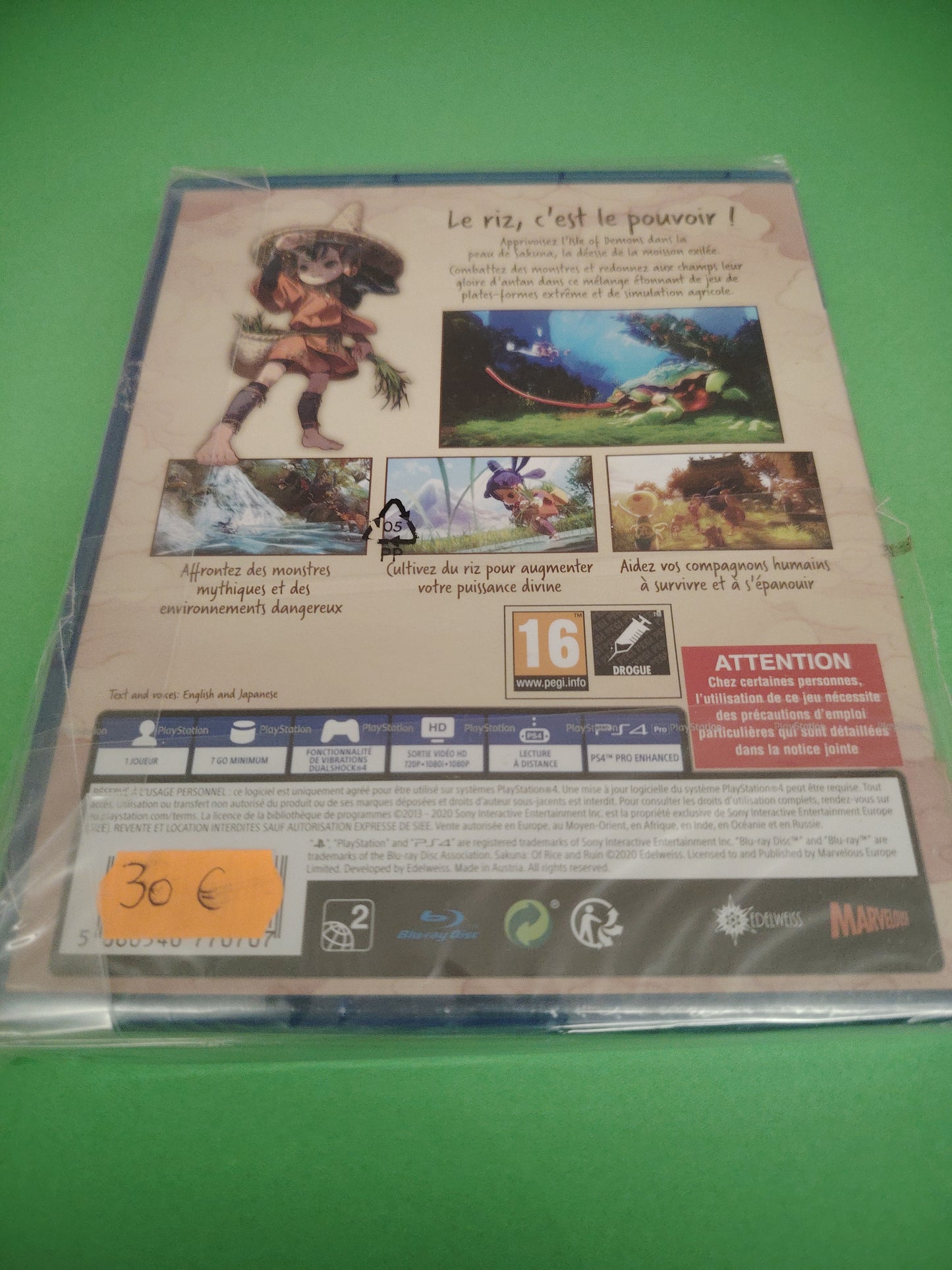 Gioco playStation 4 ps4 sakuna of rice and ruin