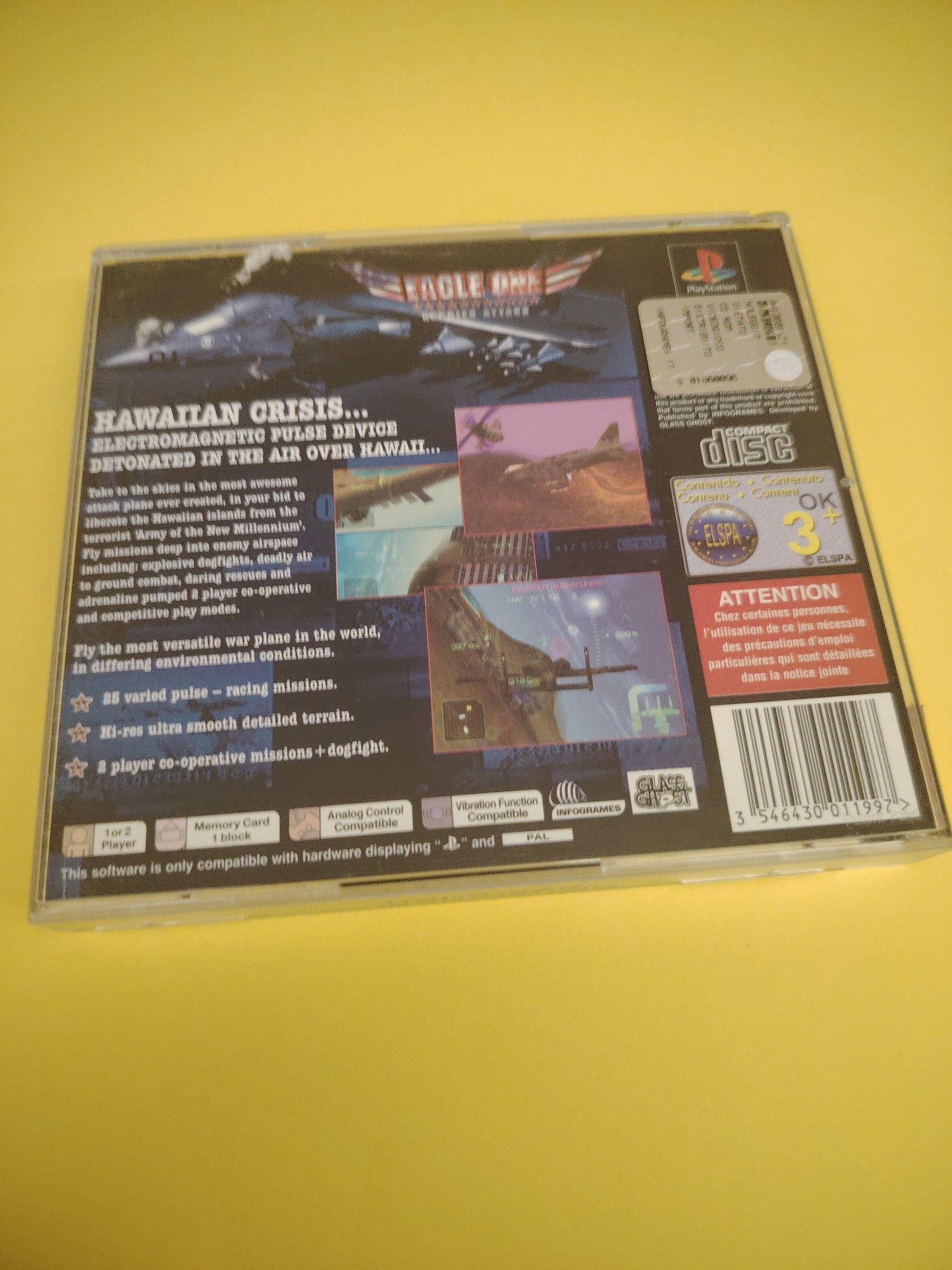 Gioco PlayStation 1 eagle one