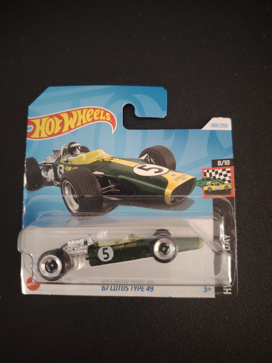 HotWheels 67 lotus type 49 8/10