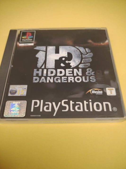Gioco PlayStation 1 hidden & dangerous