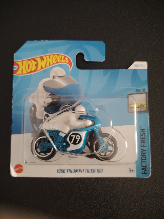 HotWheels 1966 triumph tiger 100